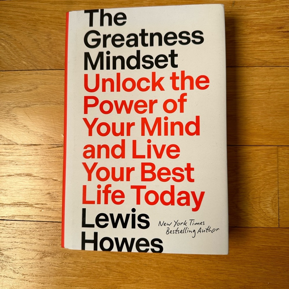 Book- The Greatness Mindset